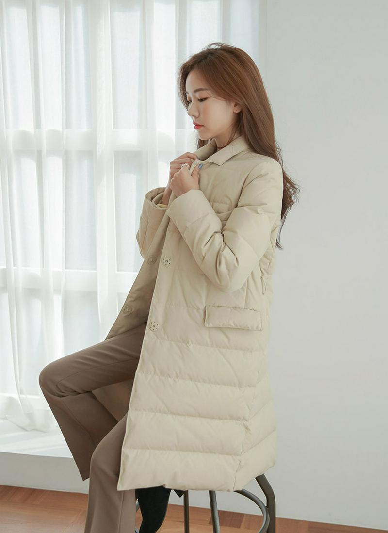 ダックダウンカラージャケット