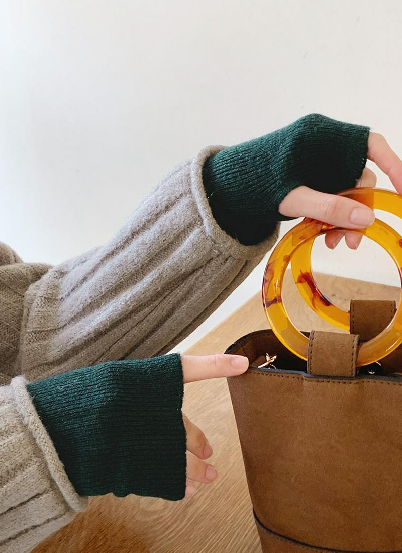 ニットアームウォーマー・全3色