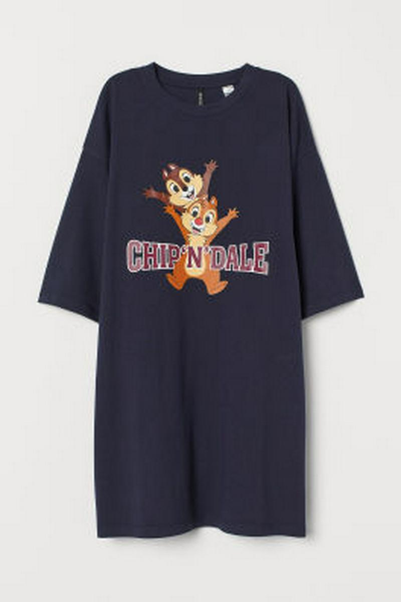 ワイドTシャツワンピース