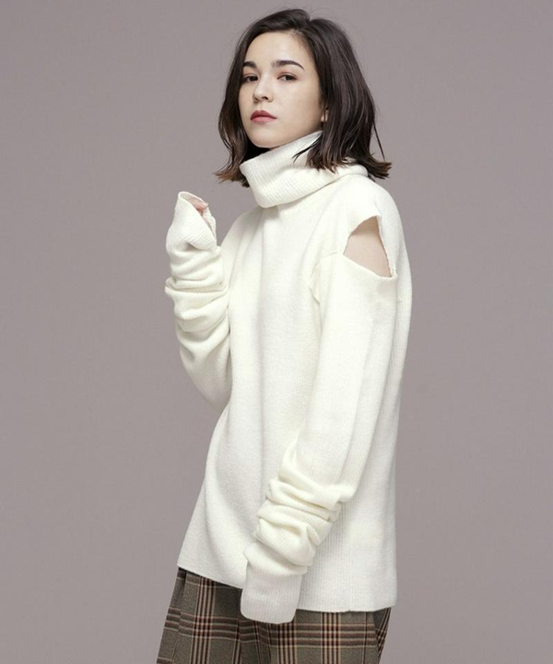 Ribbed cuff knit（ＥＬＩＮ）