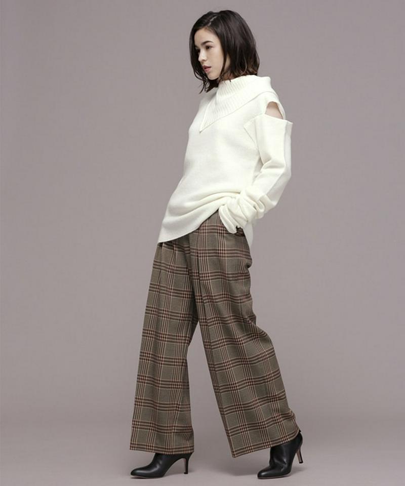 Ribbed cuff knit（ＥＬＩＮ）