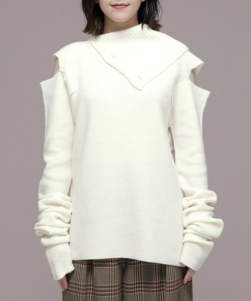 Ribbed cuff knit（ＥＬＩＮ）