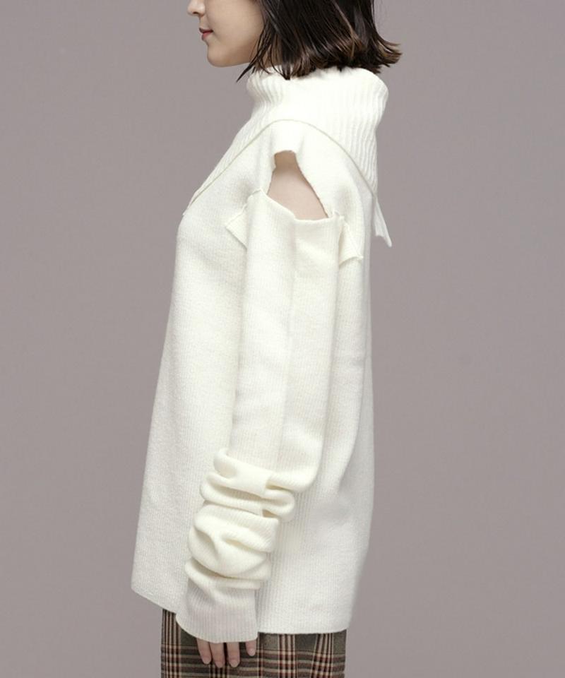 Ribbed cuff knit（ＥＬＩＮ）