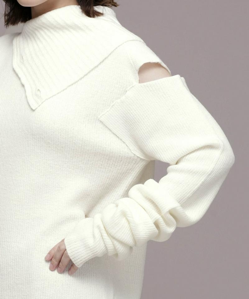 Ribbed cuff knit（ＥＬＩＮ）