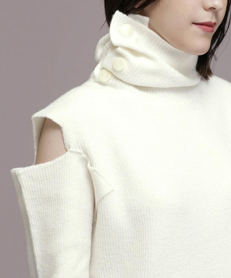 Ribbed cuff knit（ＥＬＩＮ）