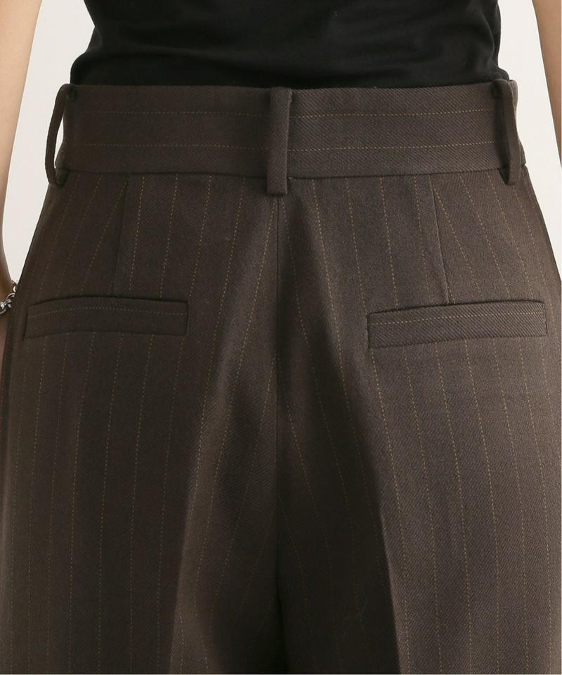 【NEU】ウールクレープワイドパンツ