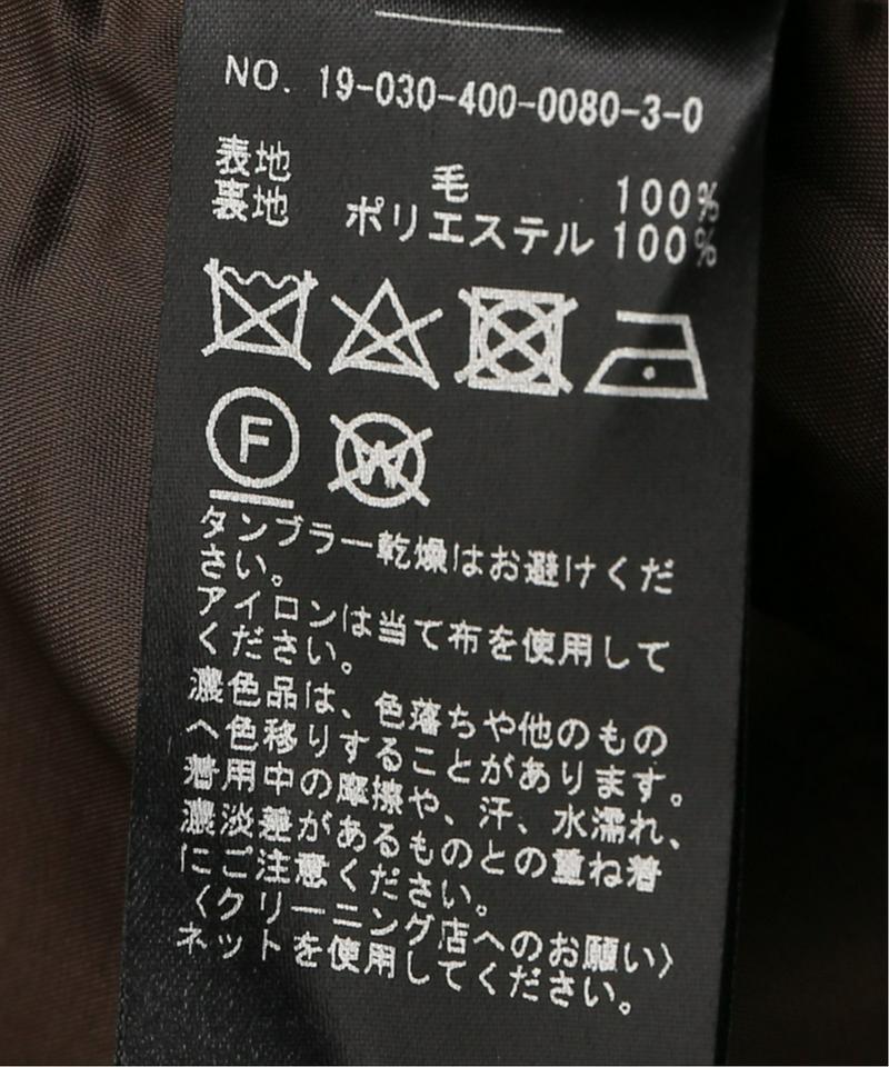 【NEU】ウールクレープワイドパンツ