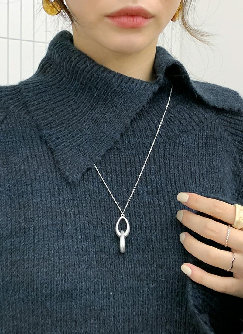 スリットタートルネックニット・全4色