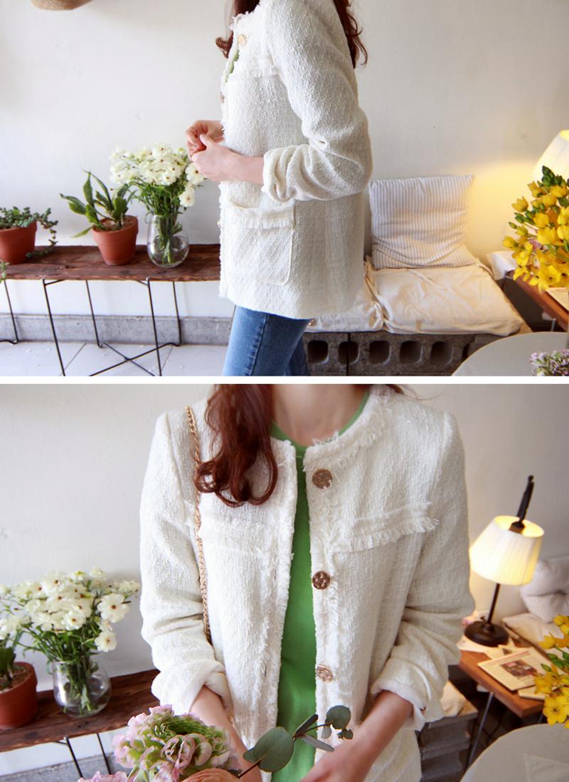 ラメツイードジャケット