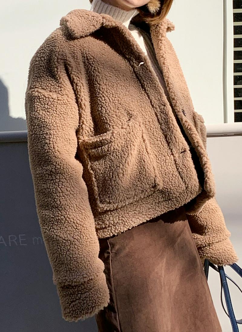 ボアショートジャケット・全3色