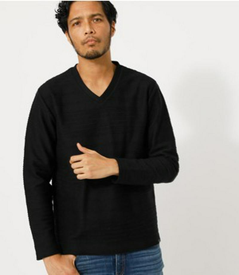 【MEN'S】TACK BORDER BONDING LONG TEE