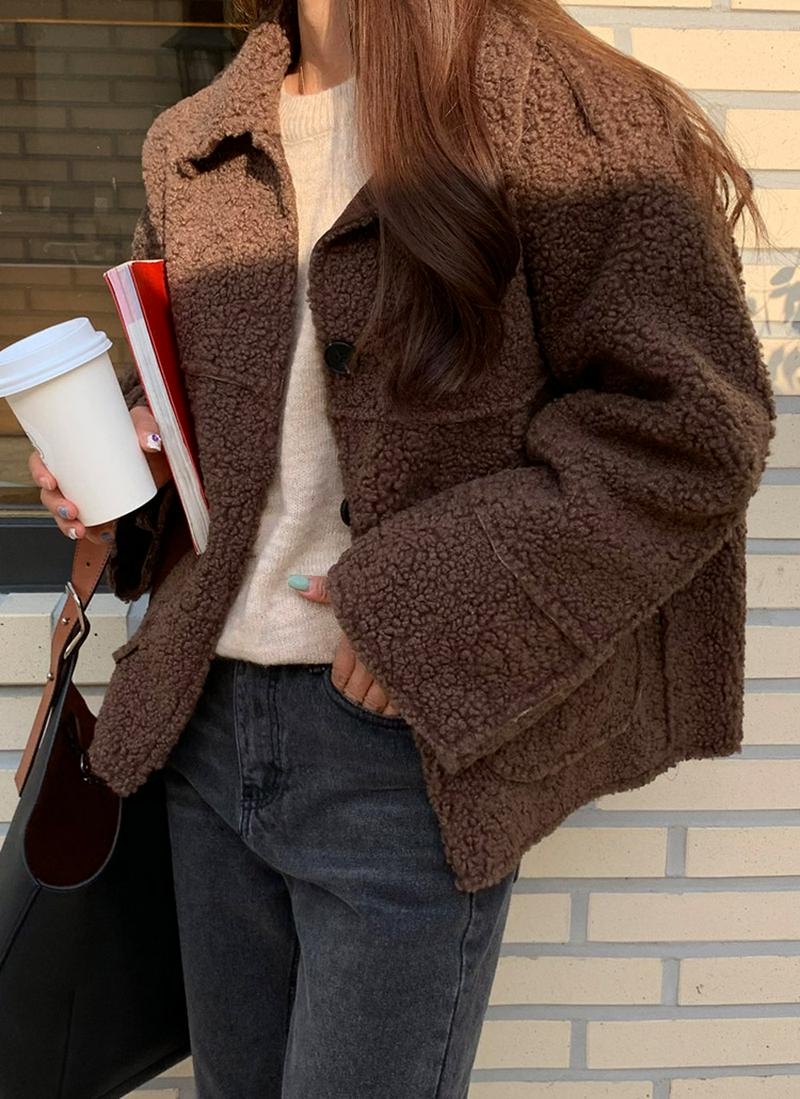 ボアハーフジャケット