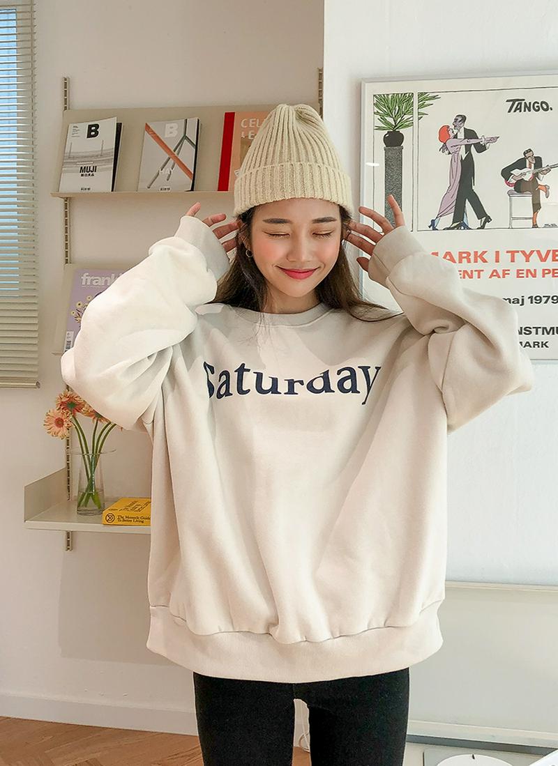 裏起毛Saturdayスウェット