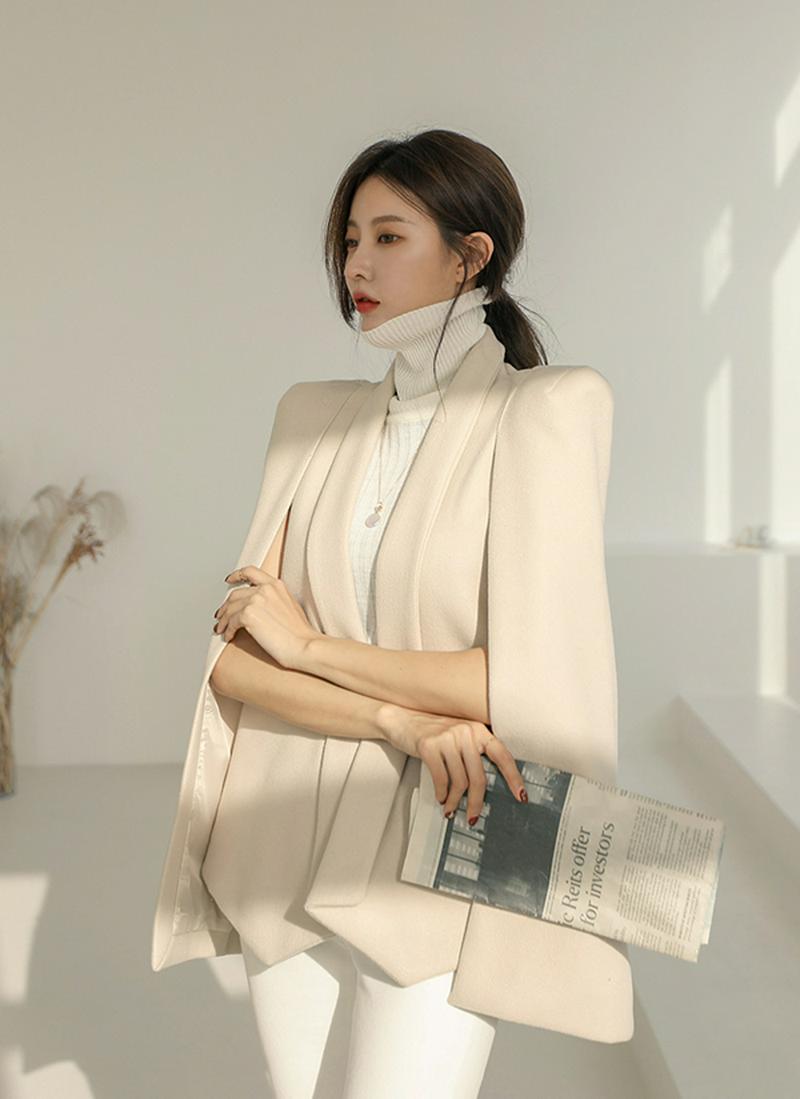 スリットショートジャケット