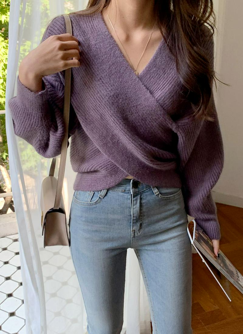 フロントクロスニット