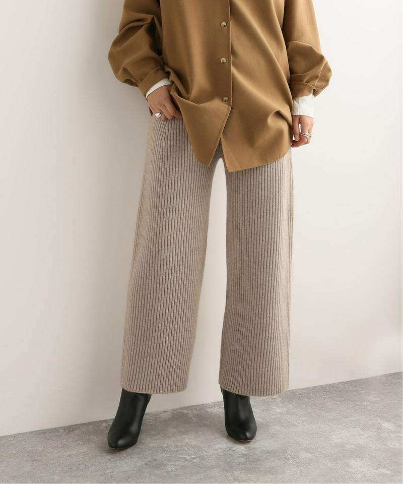 【ARCH THE/アーチ ザ】knit pants:ニットパンツ