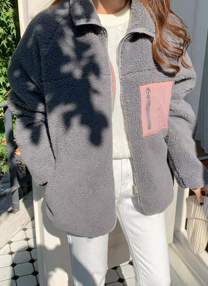 ポケットポイントボアジャケット