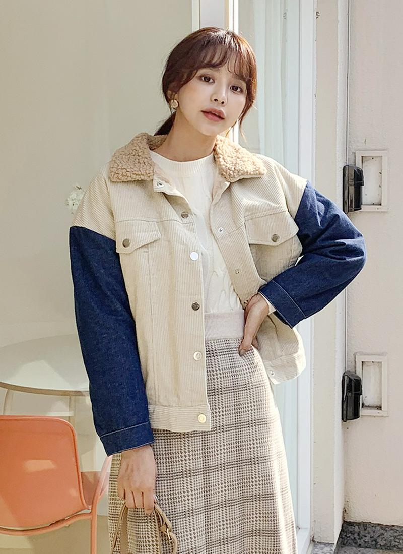 コントラストジャケット・全3色