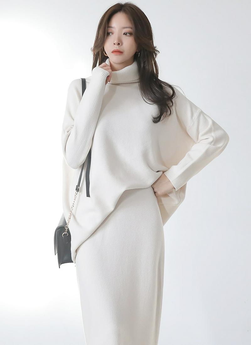 イージーニットトップス