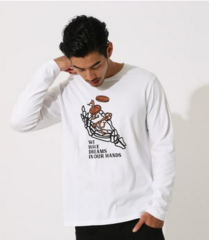 【MEN'S】W.H.D.I LONG SLEEVE TEE