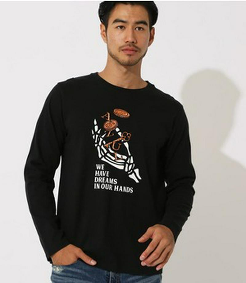 【MEN'S】W.H.D.I LONG SLEEVE TEE