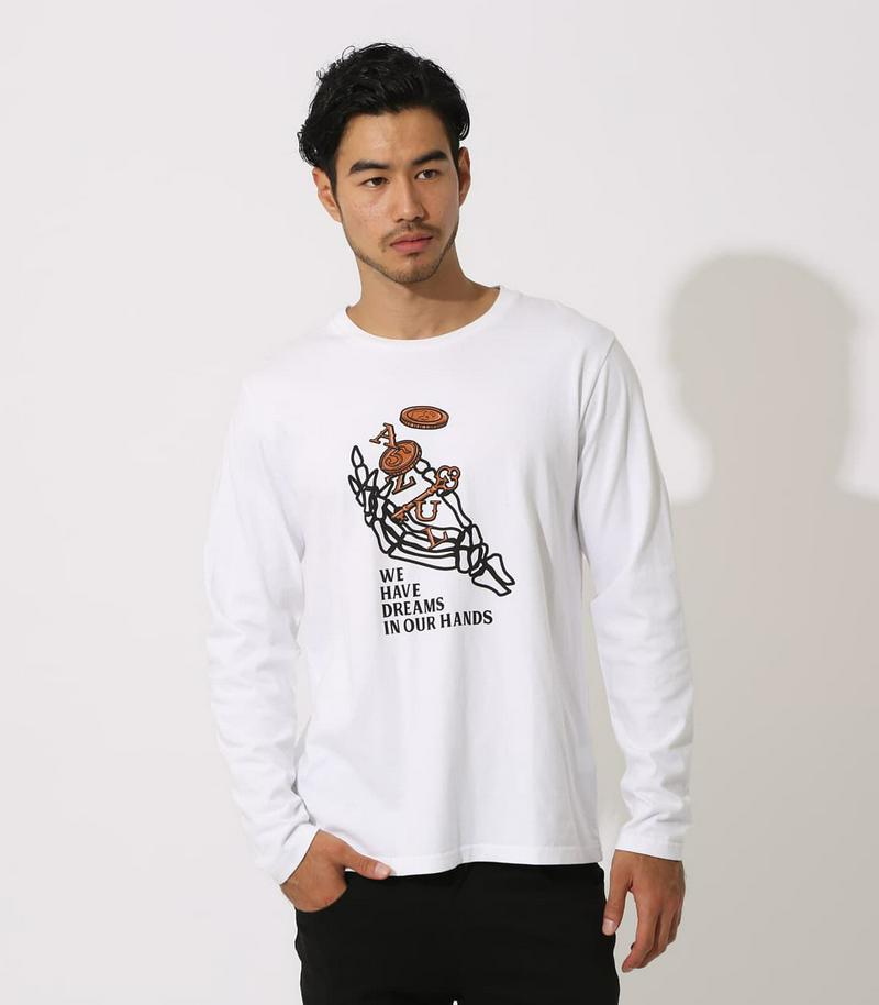 【MEN'S】W.H.D.I LONG SLEEVE TEE