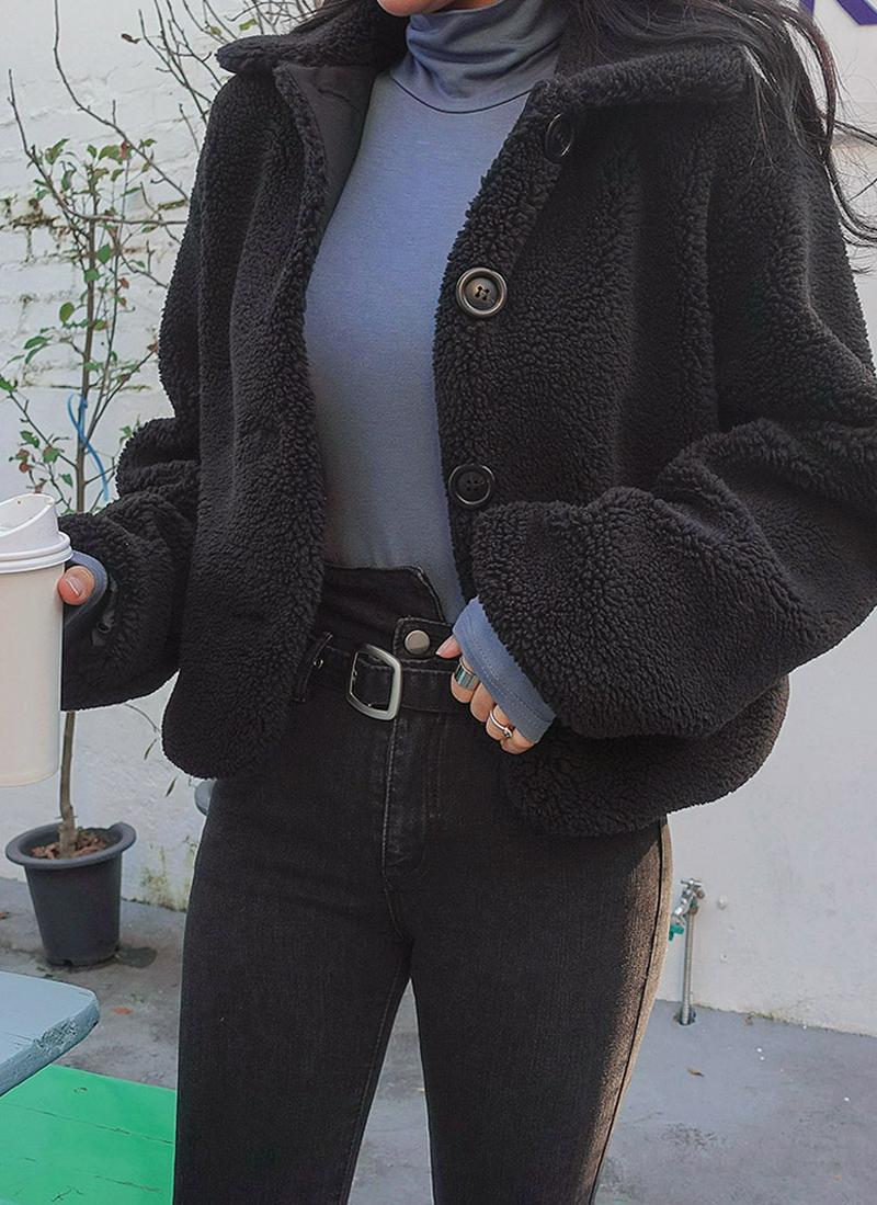 ボリュームボアショートジャケット