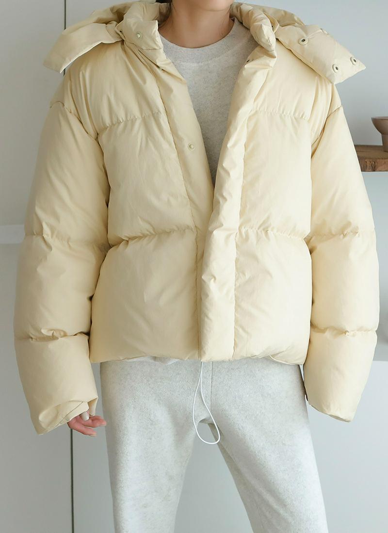 クロップドダウンジャケット