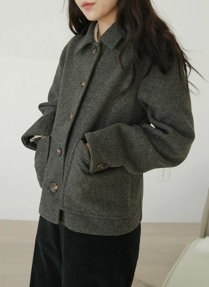 スクエアポケットショートジャケット