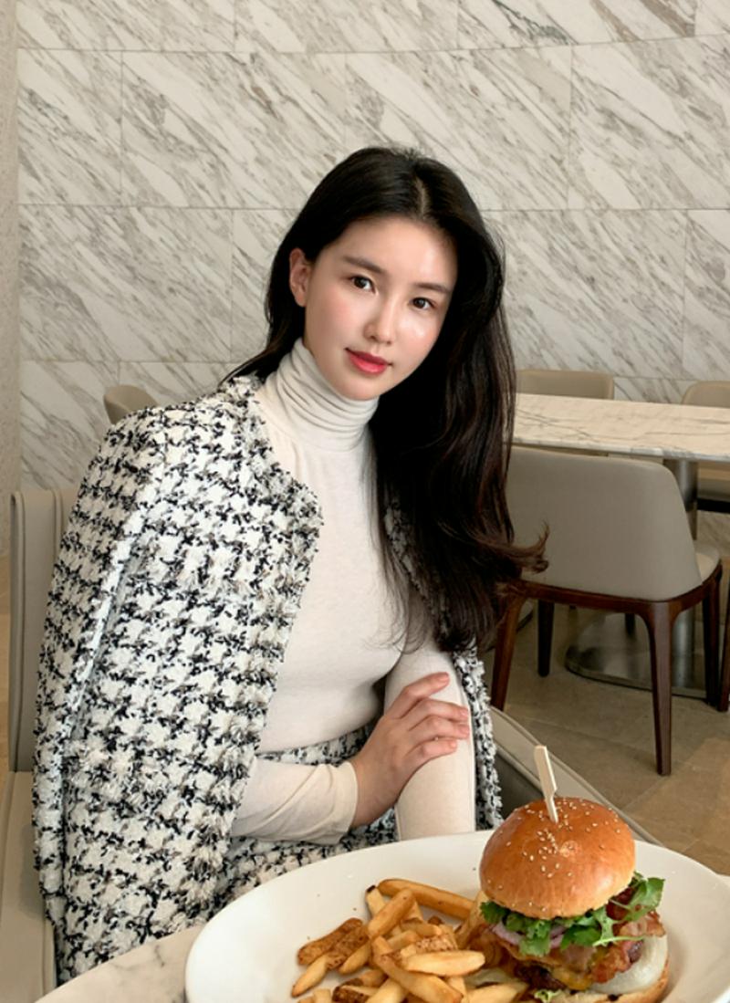 チェックツイードジャケット