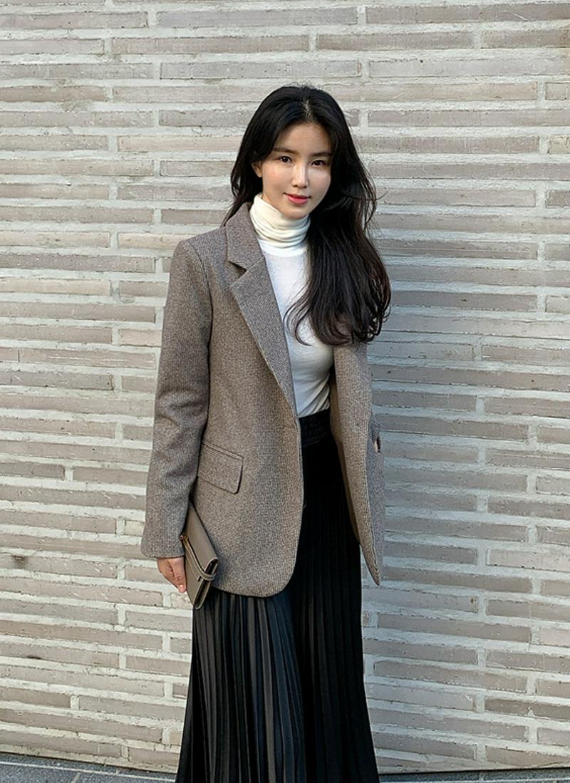 チェックベーシックジャケット