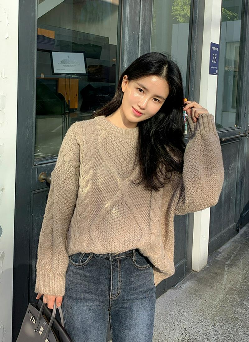 バリアスパターンニット