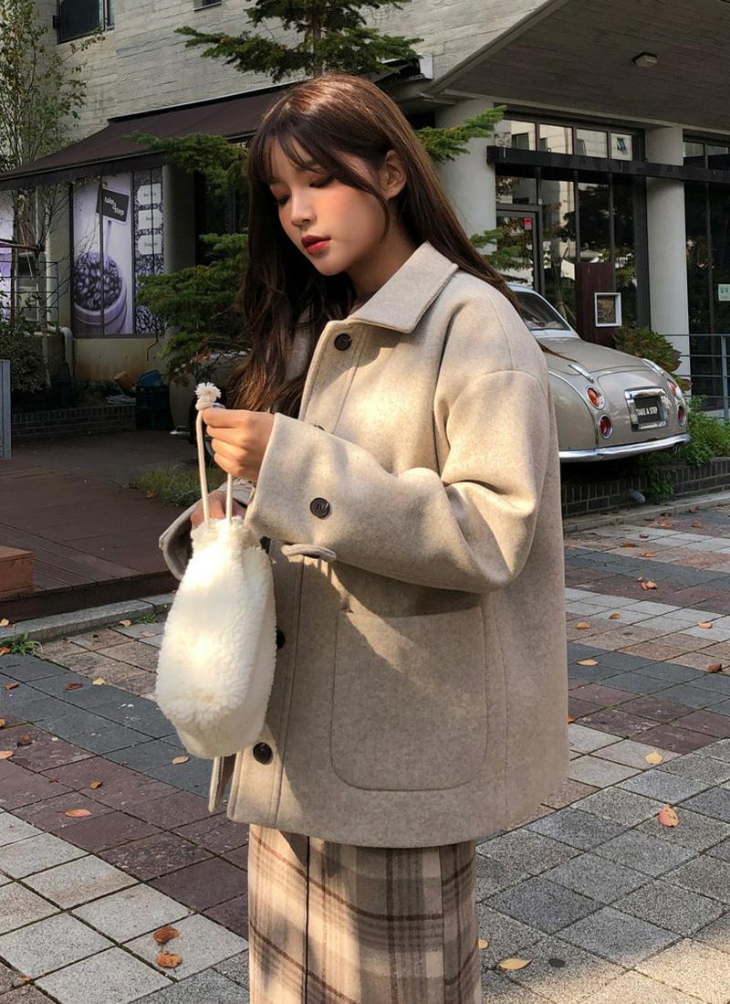 キルティング裏地アウトポケットジャケット