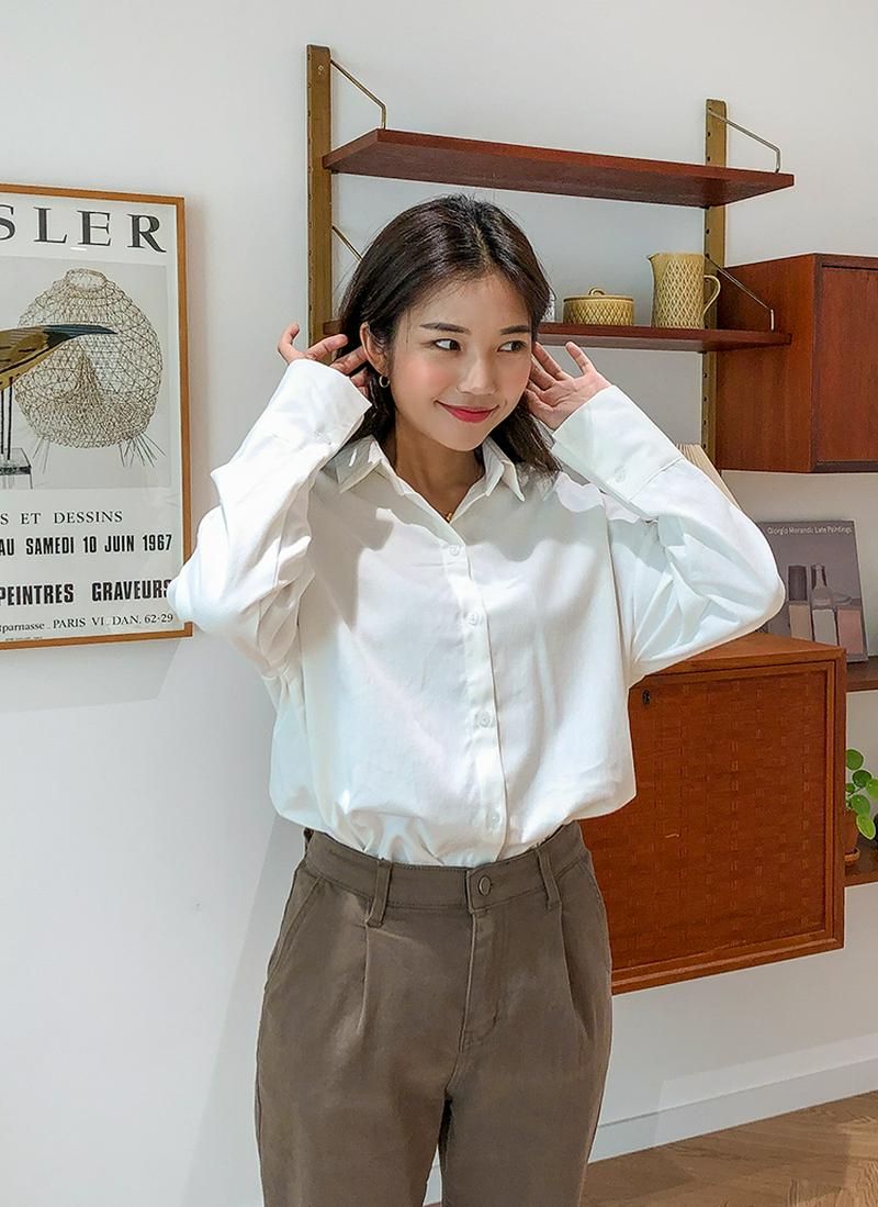 裏起毛シャツ