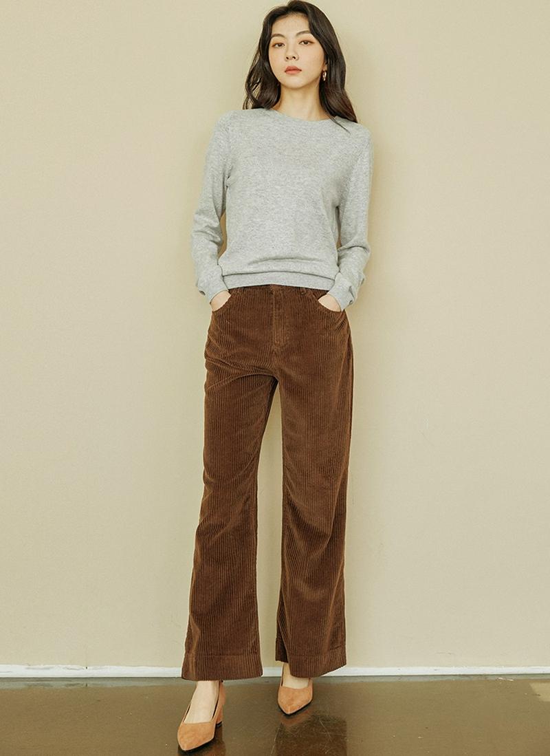 ウールカシミヤブレンドニット