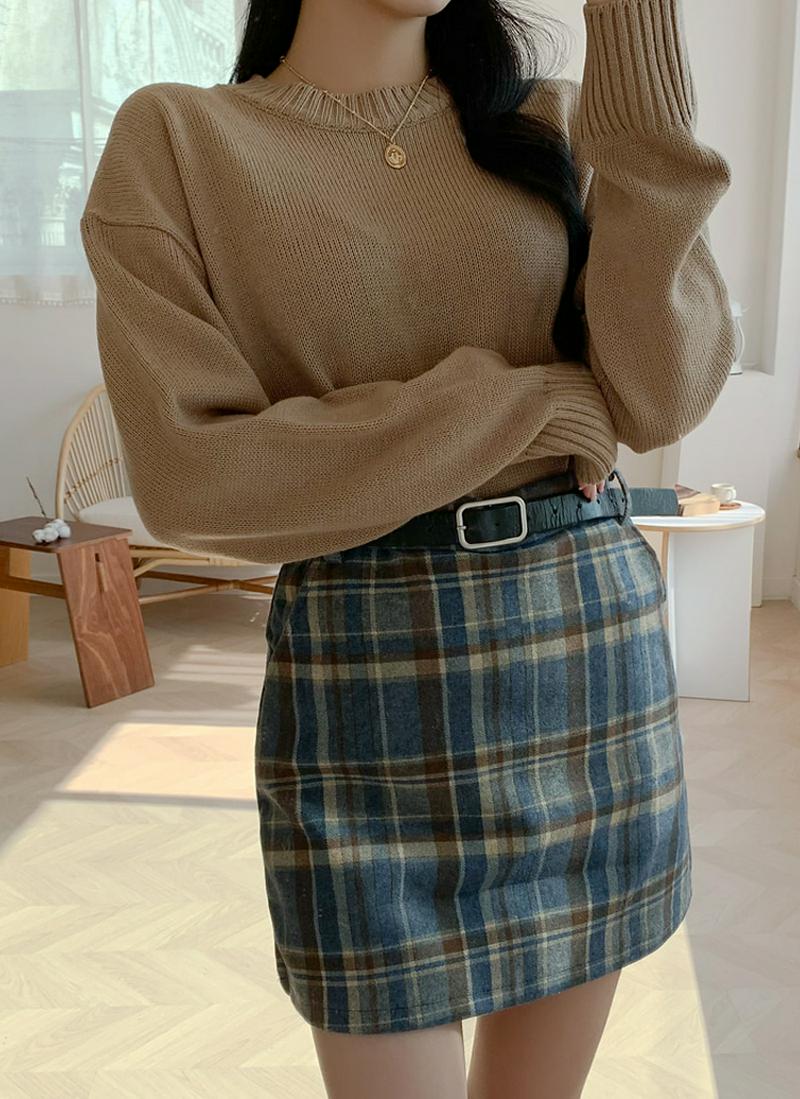 8COLORSアクリル混ニット