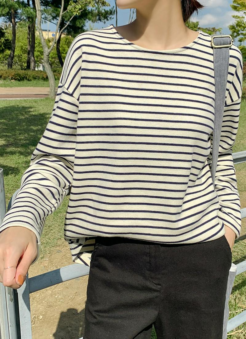 ボーダーパターンTシャツ
