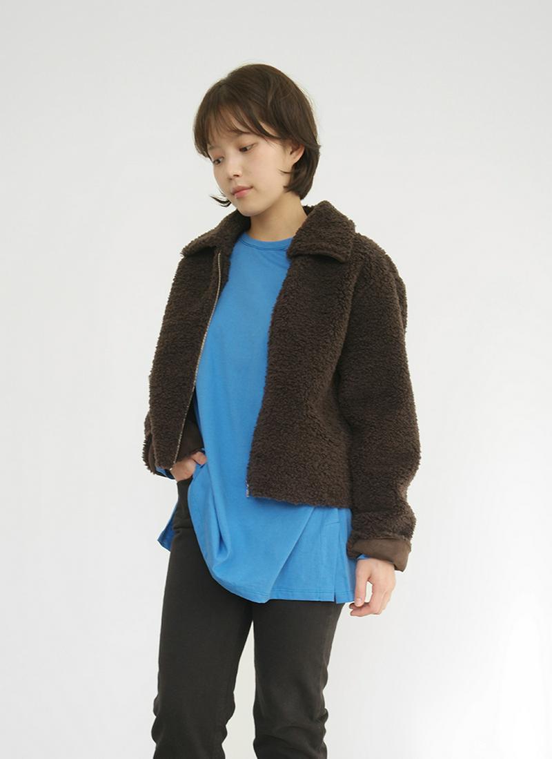 ボアジップアップジャケット