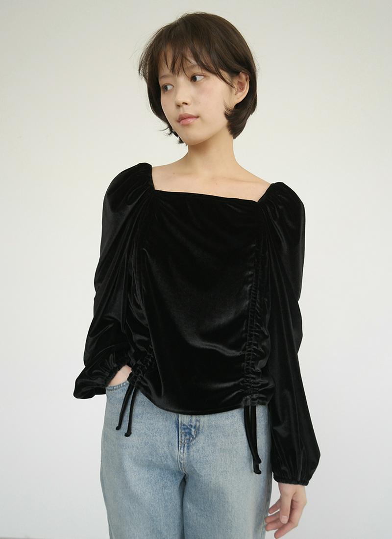 ベロアシャーリングTシャツ