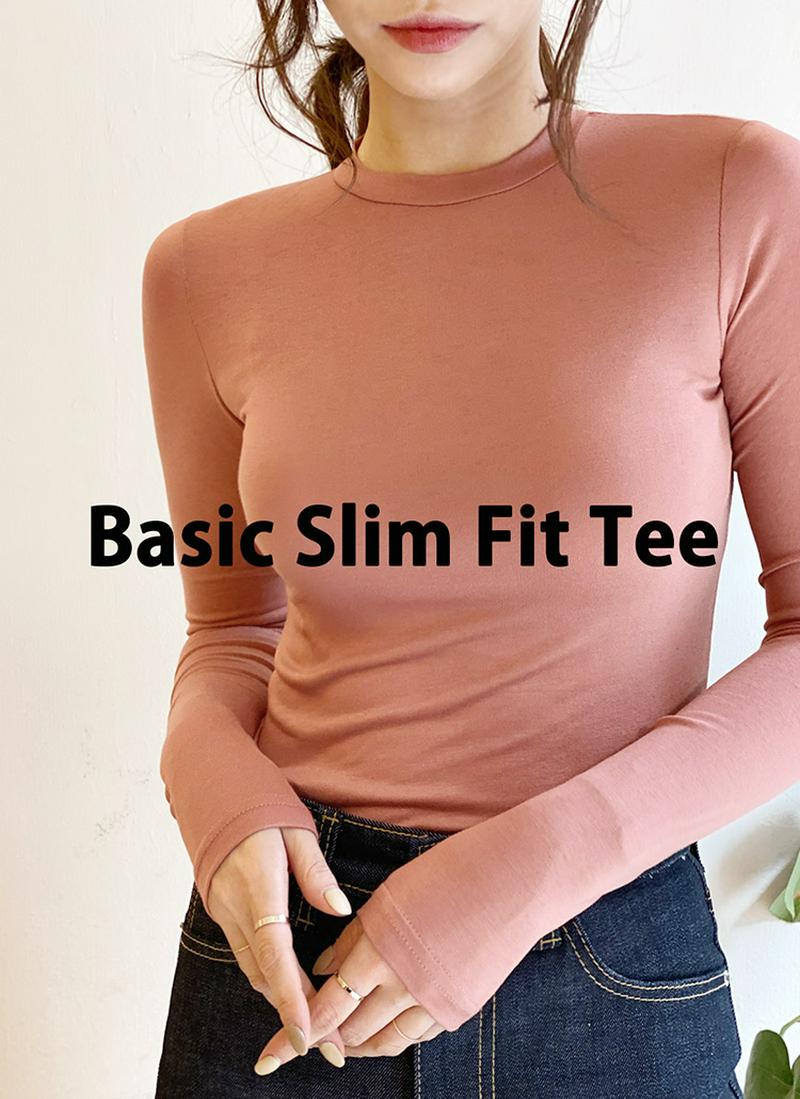 スリムTシャツ・全5色