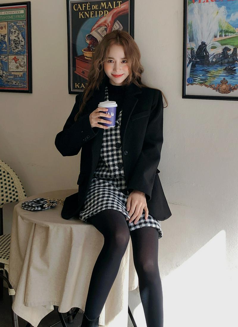 ツーボタンウールジャケット