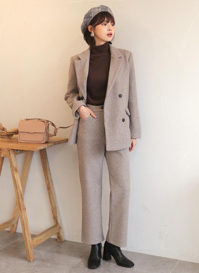 起毛ジャケット&パンツSET・全2色