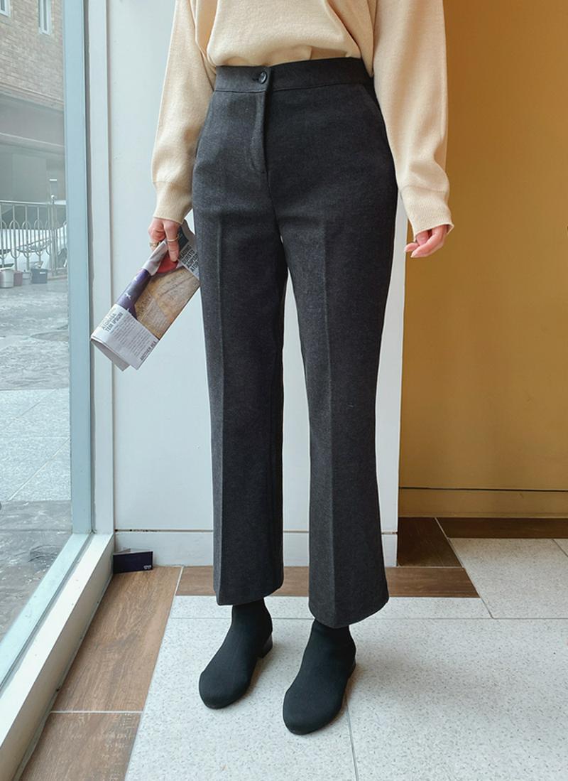 ブーツカットシルエットスラックス