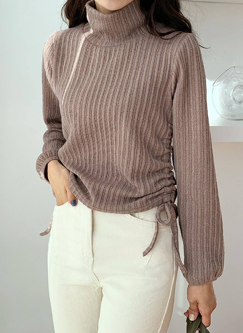 ドロストハイネックTシャツ・全3色
