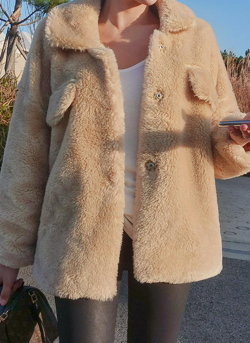 フェイクファージャケット