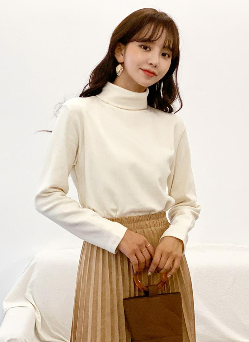 タートルネックTシャツ・全6色