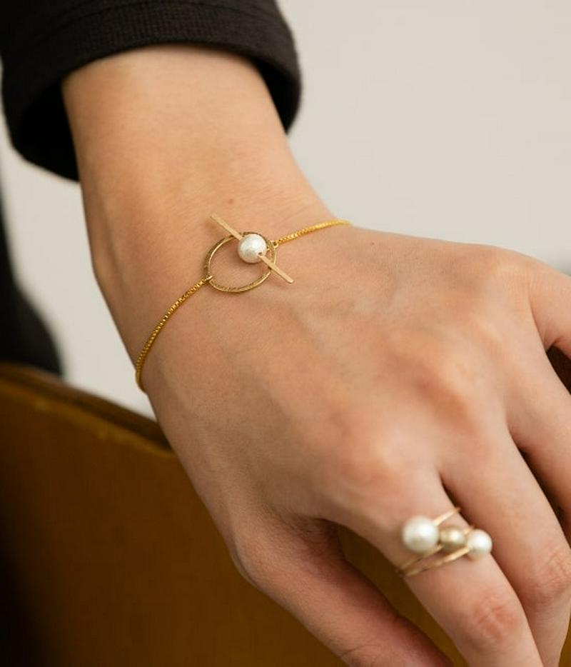 【DeWLuX】コットンパールブレスレット