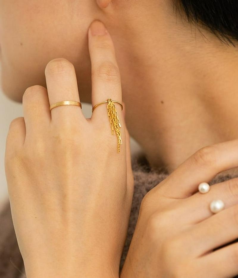 【DeWLuX】別注チェーンリング