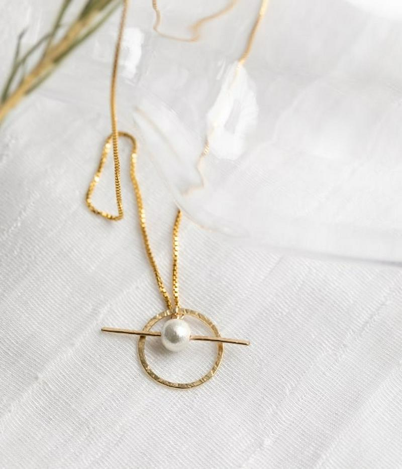 【DeWLuX】コットンパールチョーカー