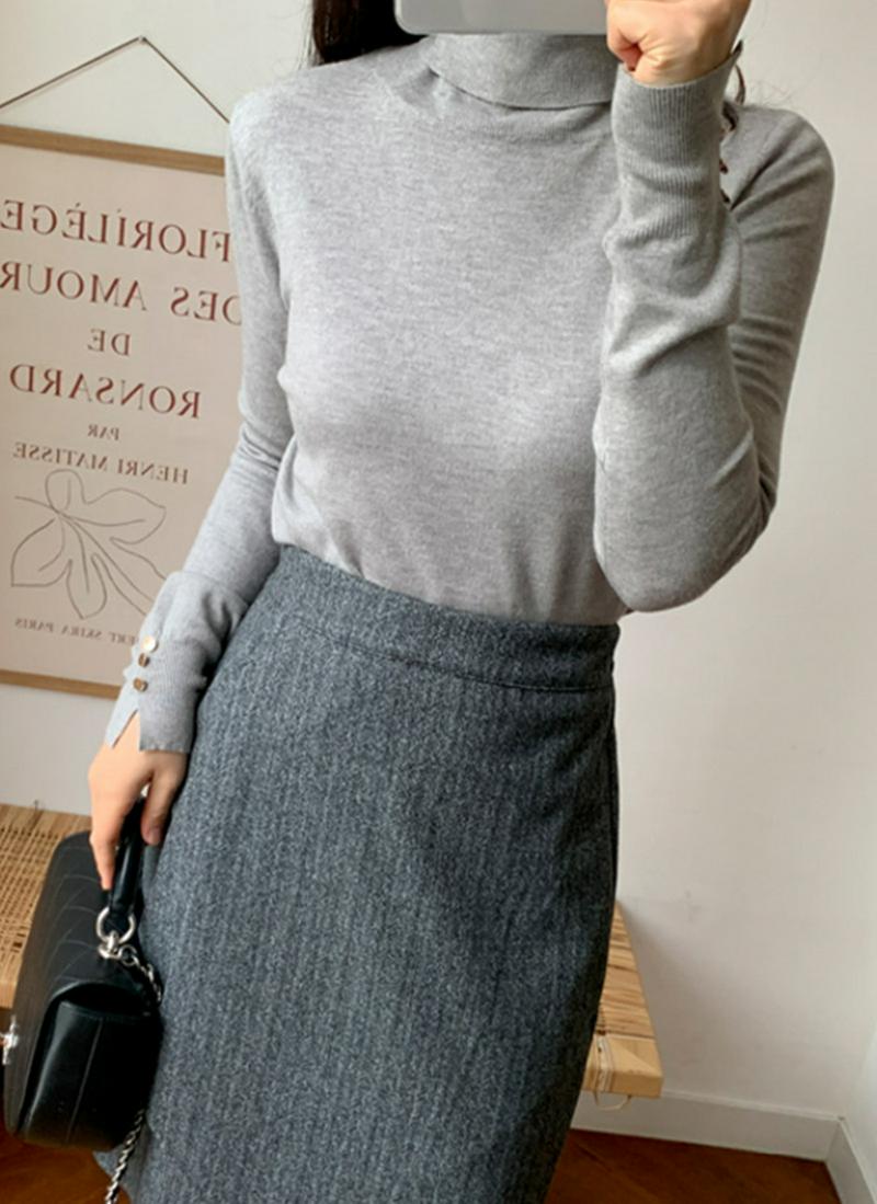 7COLORSカシミヤ混ニット